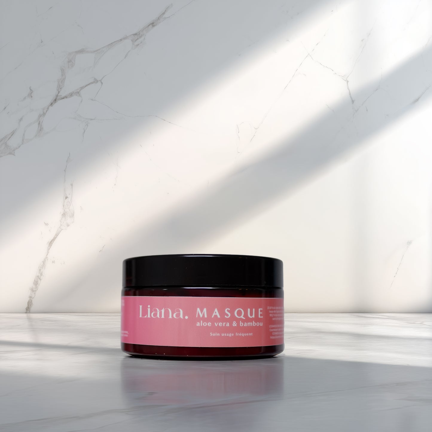 Masque aloe vera / bambou : lavage fréquent