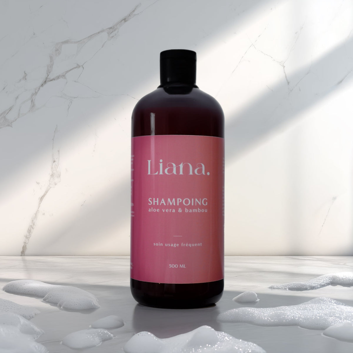 Shampoing aloe vera & bambou 500ml : cuir chevelu gras