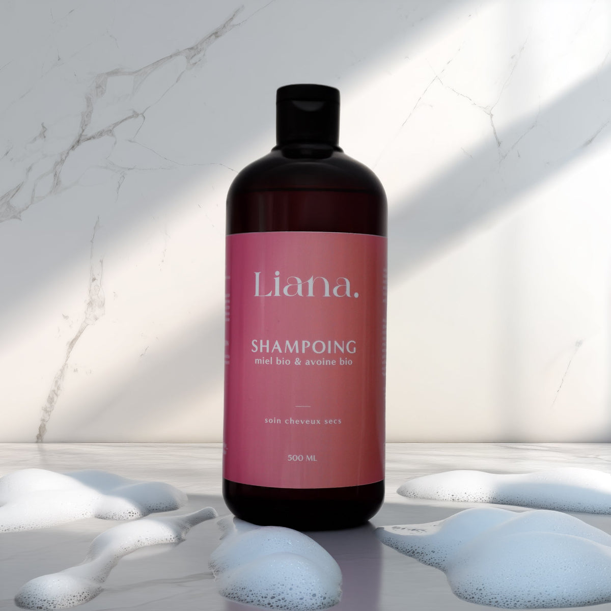 shampoing miel & avoine bio 500ml : cuir chevelu sec